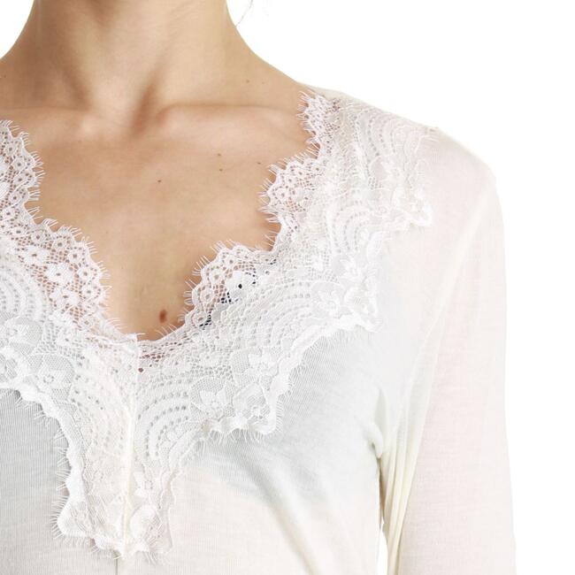 MAGLIETTA CON PIZZO HAVEONE - Mad Fashion | img vers.650x/